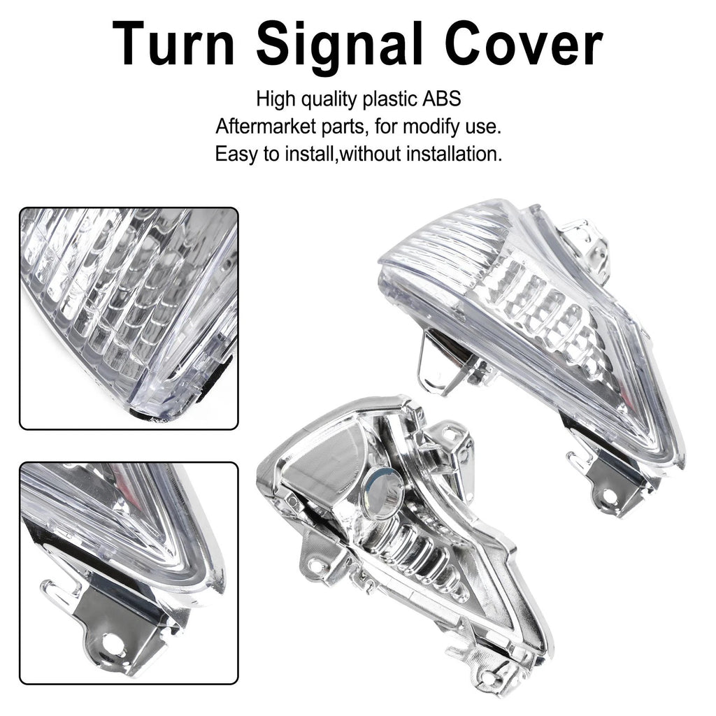 Front Turn Signal Covers for Kawasaki ER-6N EX650 Ninja 650 400R EX400 (2006–2018)