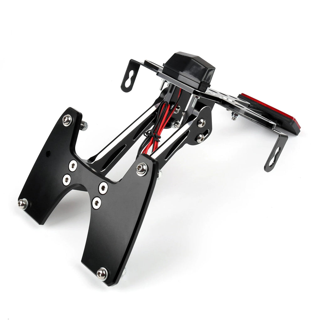 License Plate Holder Bracket with LED Light for Suzuki GSXR 600 750 (2006–2007)