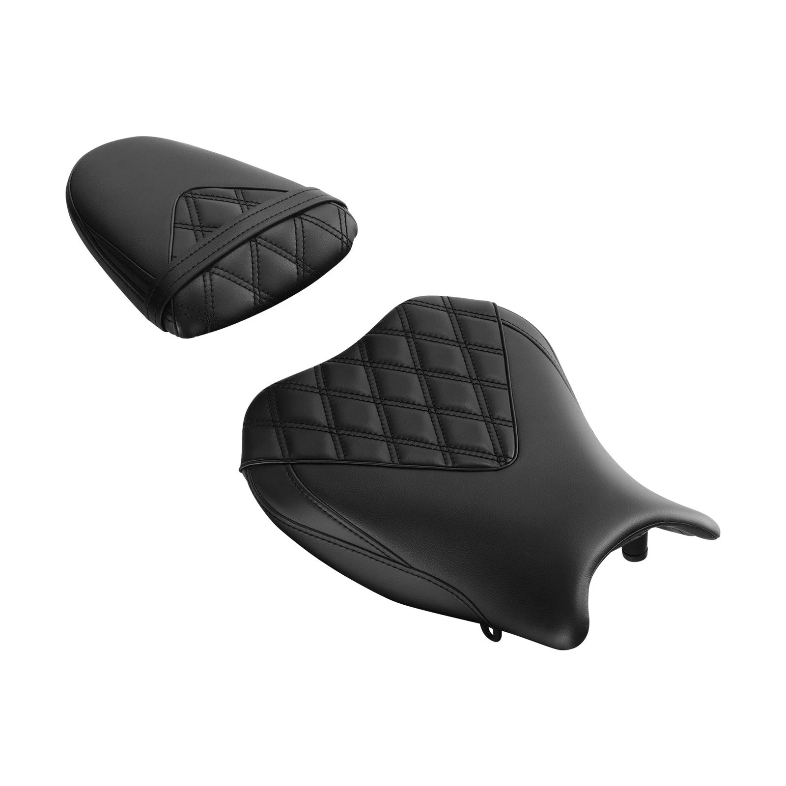Seats for Suzuki GSXR1000 (2017–2024) - Black Driver & Passenger