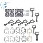 Set of 8 Connecting Rods with Pistons for Ram Dodge Chrysler Jeep 5.7L (2003–2008)