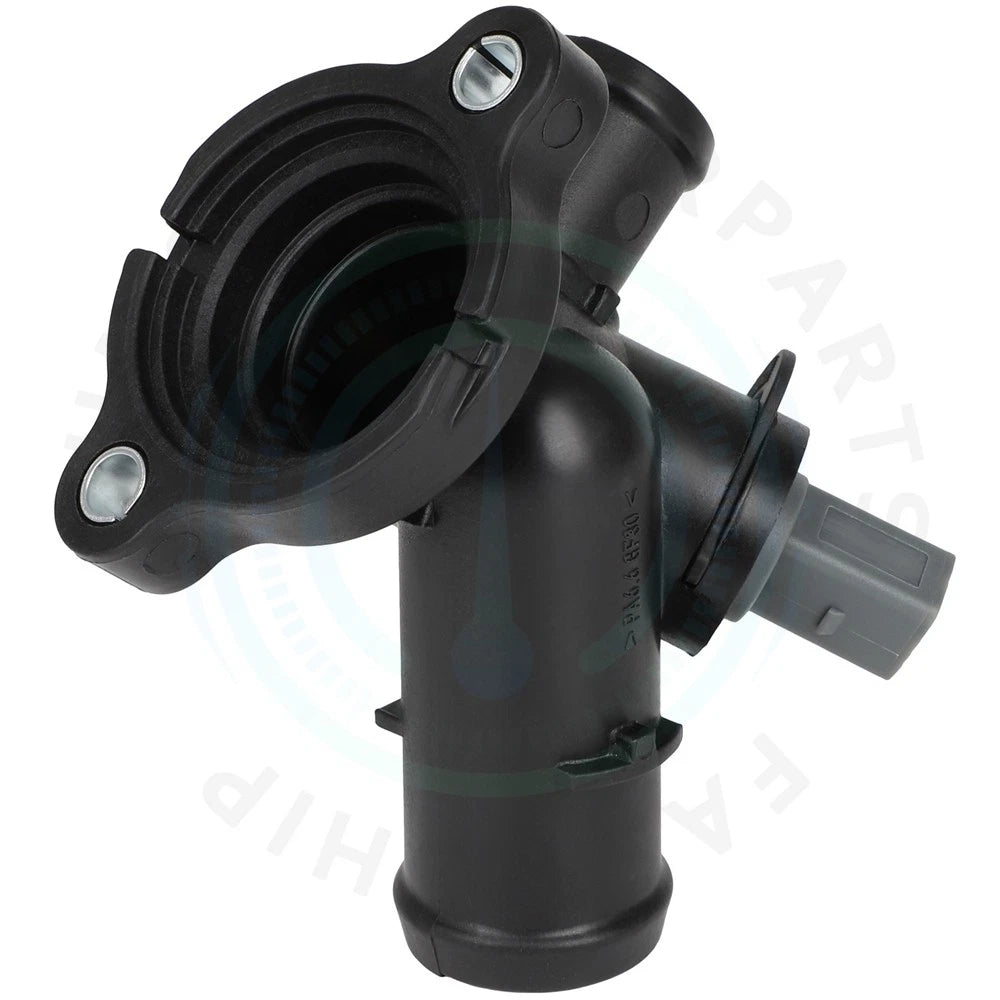 Coolant Hose Flange with Sensor for Volkswagen Jetta Golf (2005–2014)