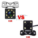 8 LED Night Vision 170�� Wide Angle Backup Camera for Car RV