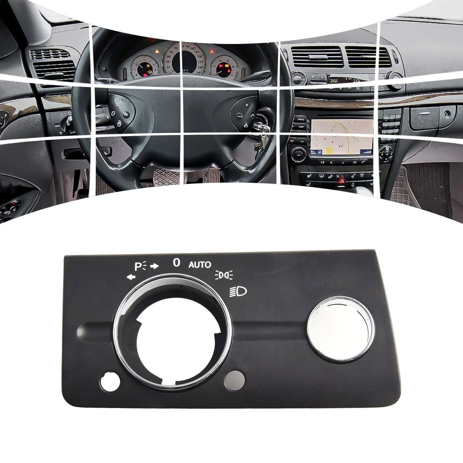 Switch Panel Cover for Mercedes-Benz W211 E Class (2003–2008)
