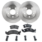 Brake Rotor and Pad Kit for Pontiac Firebird (1993–1993) Front Solid 2-Wheel Set