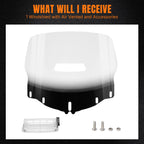 Windscreen Windshield Vented for Honda Goldwing GL1800 (2001–2017)