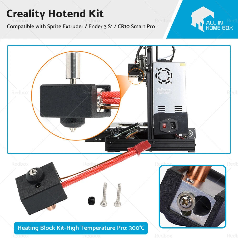 Hotend Kit for Creality Ender 3 S1, CR10 Smart Pro (2021–2023)