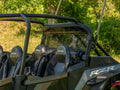 Dark Tint Polycarbonate Rear Windshield for Polaris RZR XP Turbo S (2018–2023)