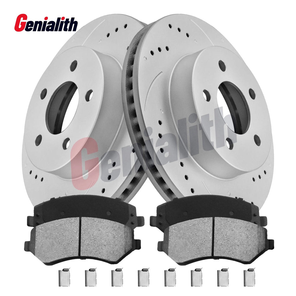 288mm Front Brake Rotors & Pads for Jeep Liberty (2002–2007)