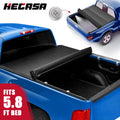 Tonneau Bed Cover Roll Up for GMC Sierra Chevy Silverado 1500 (2007–2025)