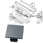 Panel Cover Plug / 4pcs / Door Panels for BMW 7 Series (2002���2008)