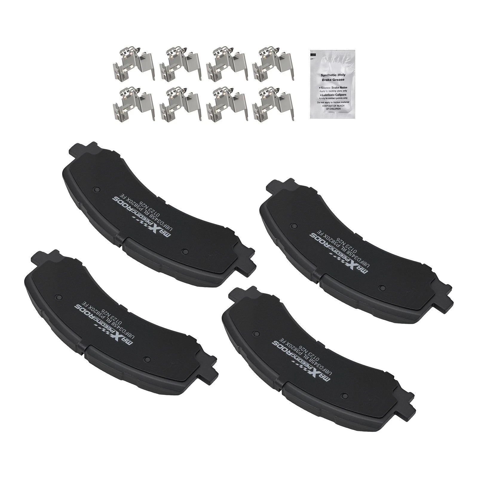 Front Brake Pads Set for Ford F-150 Lightning/Lincoln Navigator (2022–2024) D2382