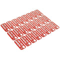 24pcs Gas Only Stickers for Cars Motorcycles Boats & Tools