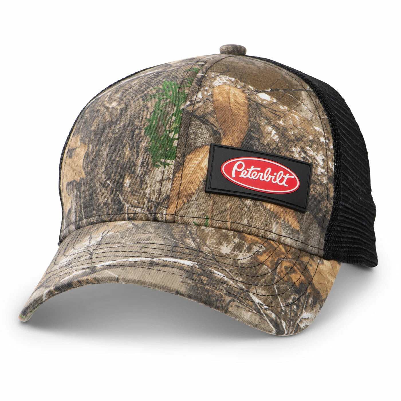 Realtree Edge Mini Camo Hat for Peterbilt Trucks (Rigid Mesh)
