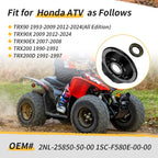 Rear Brake Drum Cover & Dust Seal Kit for Honda TRX90 TRX90X (1993–2024)