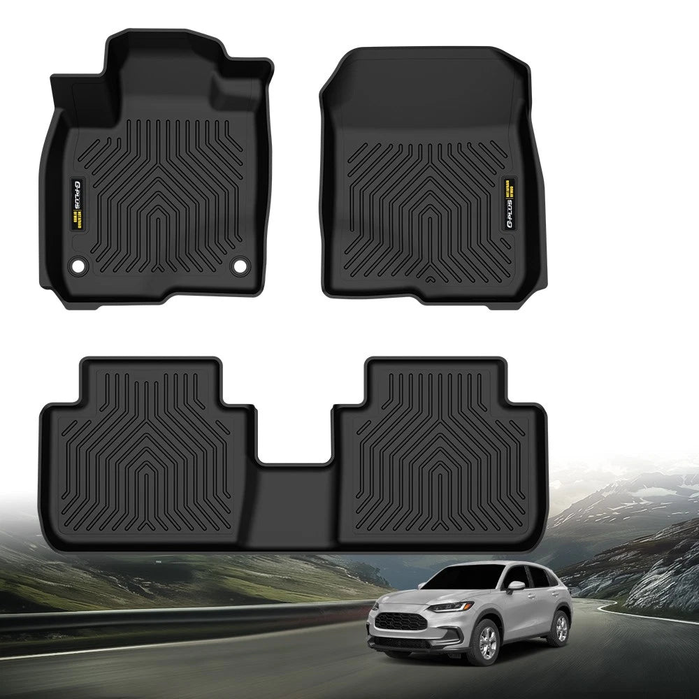 Set of 4 All Weather TPE Floor Mats for Honda HR-V (2023–2024)
