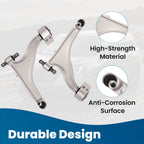 Set of 6 Front Lower Control Arms for Cadillac SRX (2010-2016)
