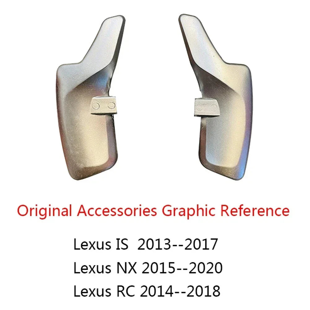 Steering Wheel Shift Paddle Extensions for Lexus IS RC NX CT (2013-2023)