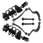 Front Complete Struts & Rear Control arms for 2013-2016 2017 GMC Acadia Traverse