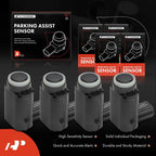 Set of 4 Backup Parking Assist Sensors for Chevy Malibu (2013–2019)