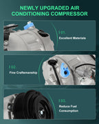 AC Compressor with Clutch for Lexus LS430 (2001–2003) 8832050102