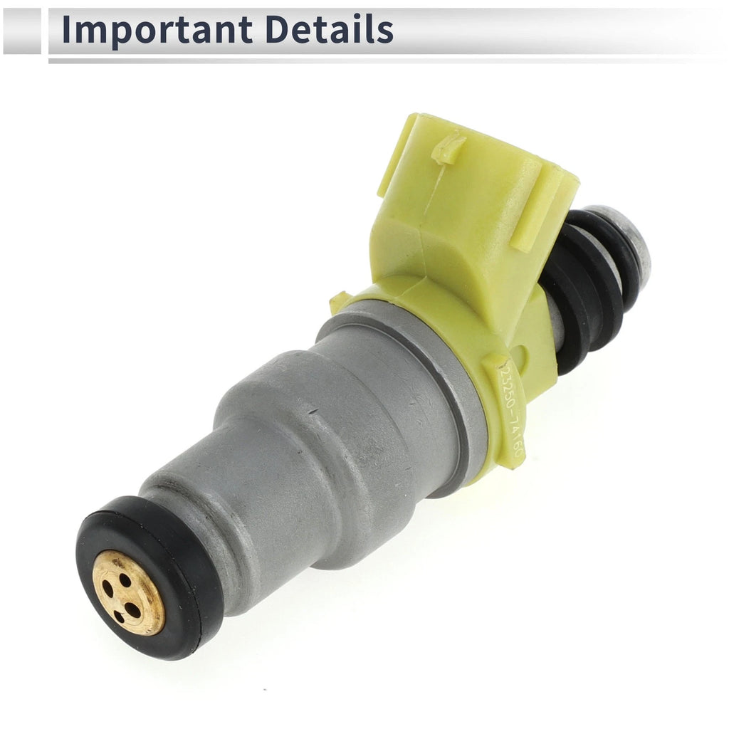Fuel Injector No. 23209-74160 for Toyota RAV4 SXA1 3SGE (1989–1999) 1 Pc Yellow
