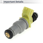 Fuel Injector No. 23209-74160 for Toyota RAV4 SXA1 3SGE (1989–1999) 1 Pc Yellow