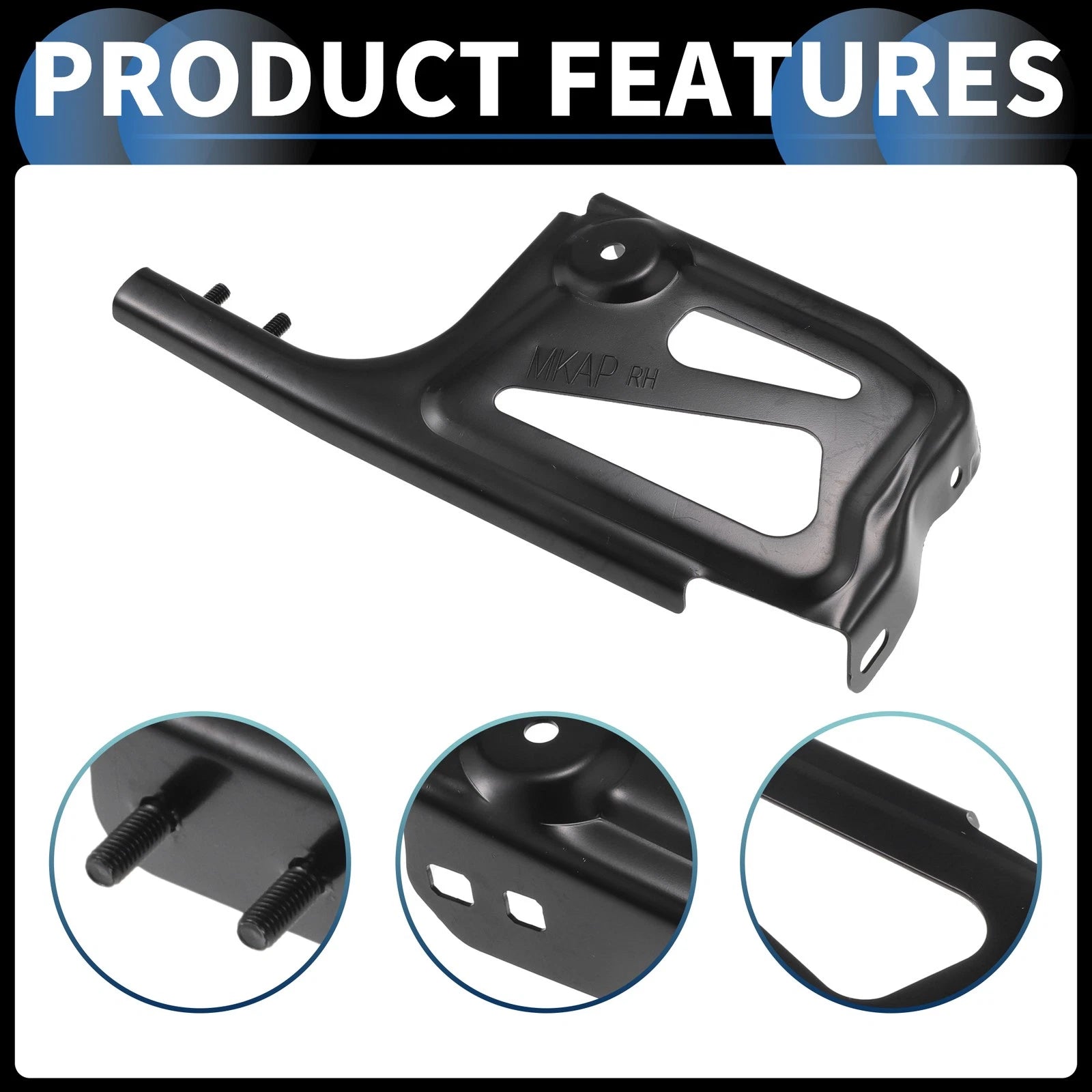 1 Pc Right Front Bumper Support Bracket No. 5327304040 for Toyota Tacoma (2015–2022)