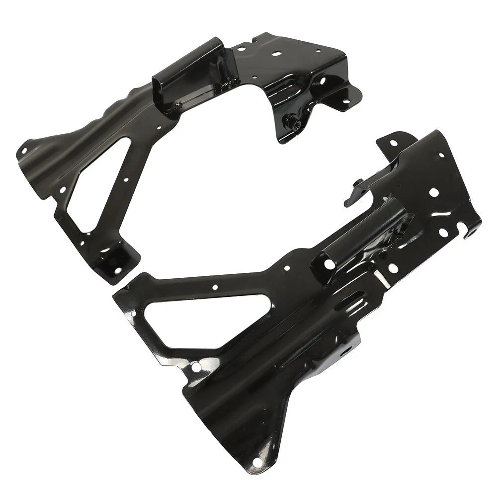 Set of 2 Front Bumper Side Brackets for Chevrolet Silverado 1500 (2016–2018)