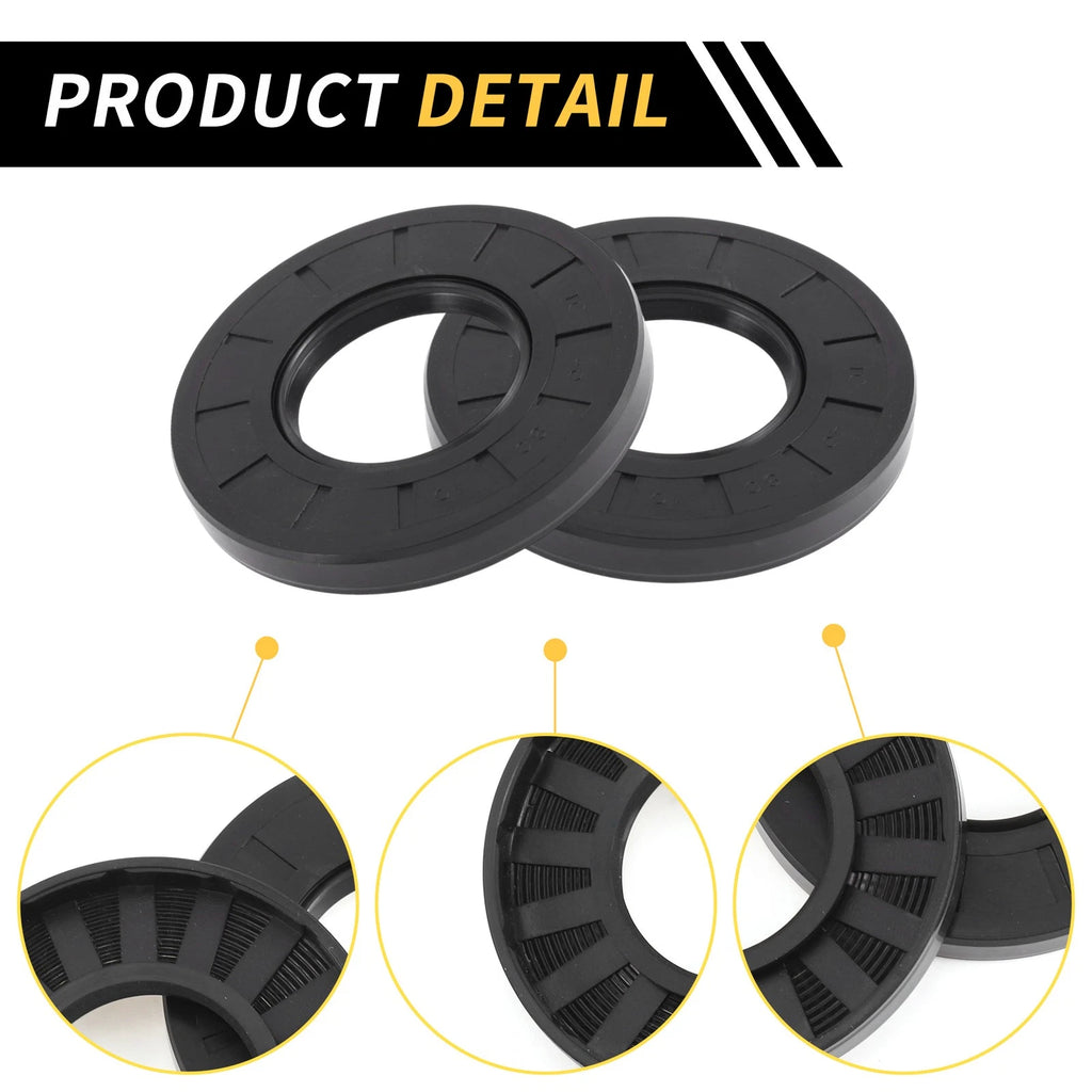 Set of 5 Oil Seal Rotary Shaft Seal NBR Rubber 40x80x10mm