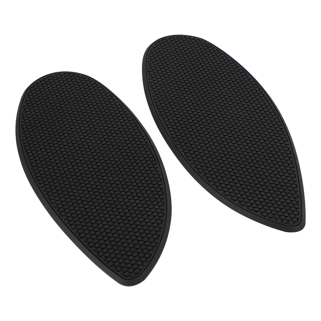 2X Tank Traction Grip Pads Black for Aprilia RS 660 / Tuono 660 (2021–2022)
