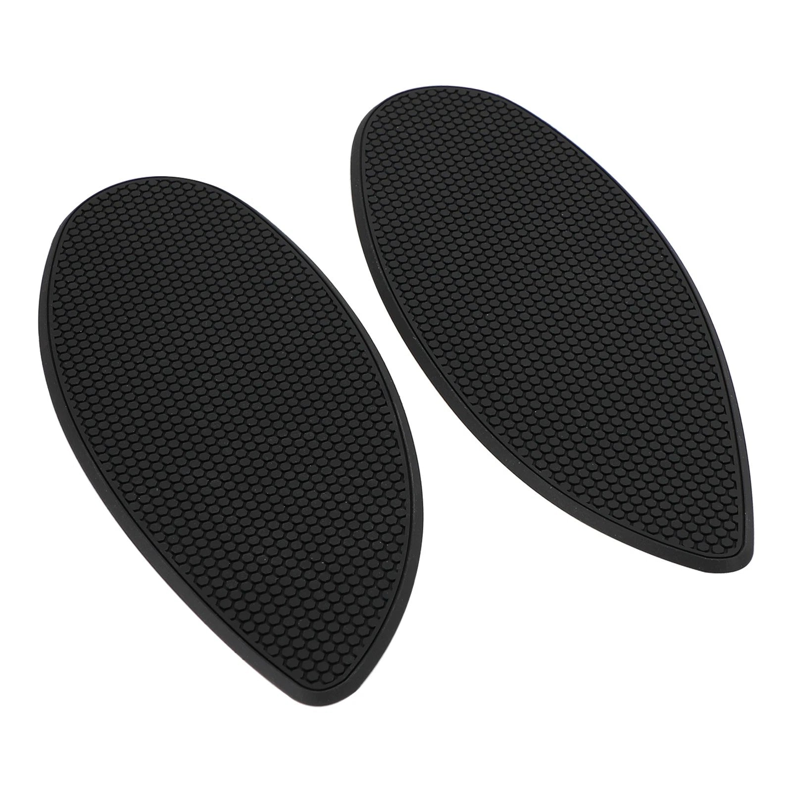 2X Tank Traction Grip Pads Black for Aprilia RS 660 / Tuono 660 (2021–2022)