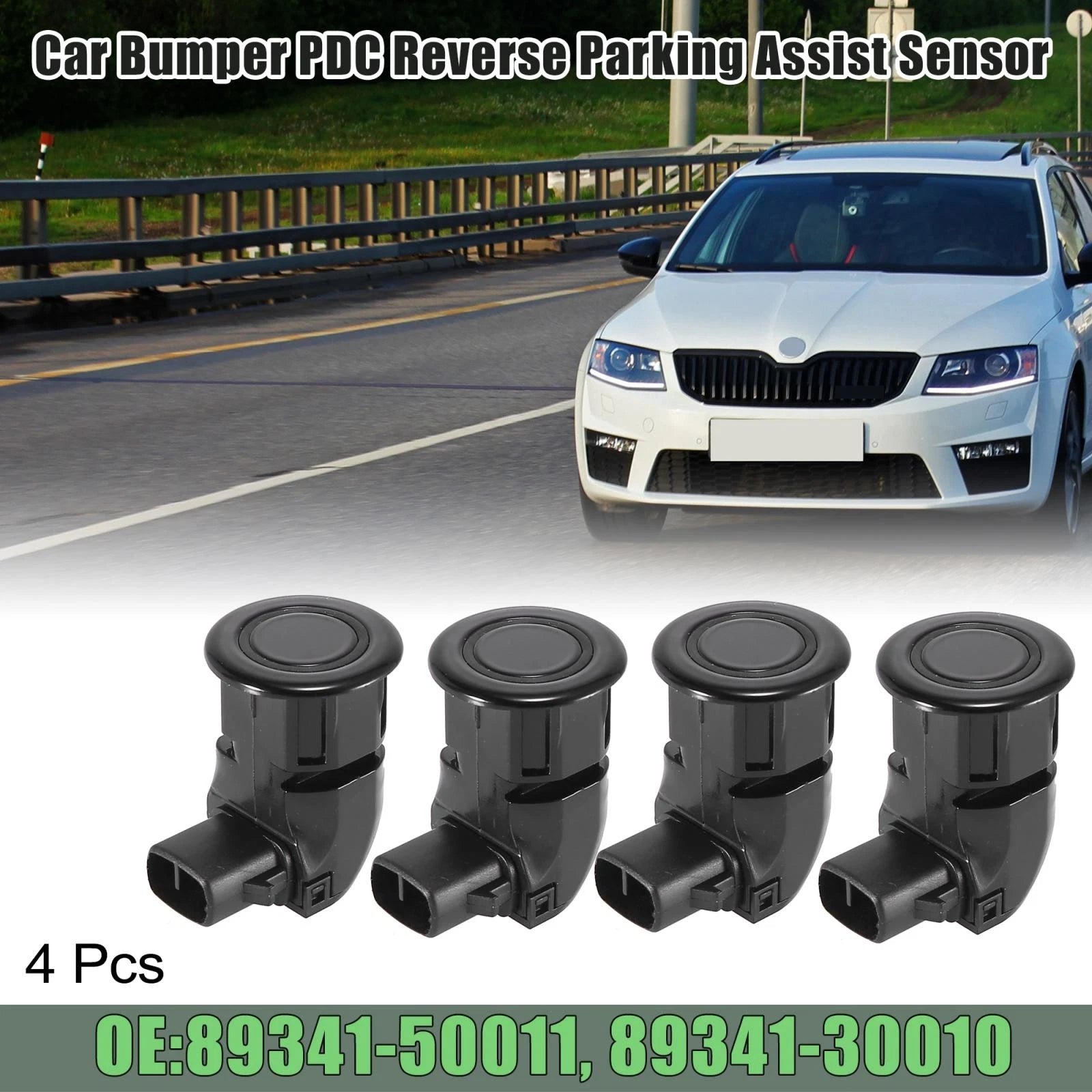 Set of 4 PDC Reverse Parking Assist Sensors for Lexus IS250 (89341-30010)