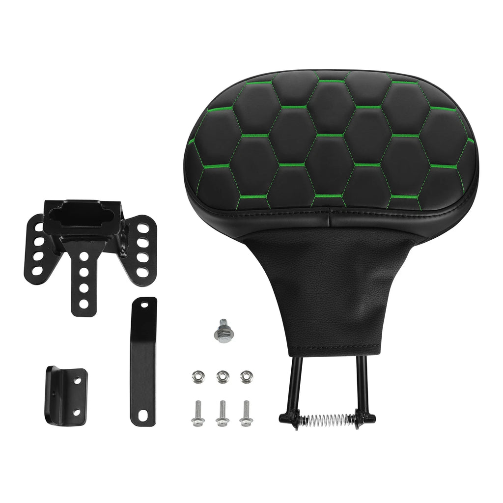 Driver Backrest Pad Mounting Kit for Harley Street Road Glide King (2009–2023)