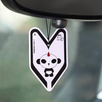 Hanging Air Freshener for Car Office - Tree Frog Wakaba Young Leaf Cool Squash