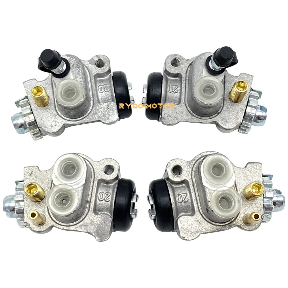4x Front Brake Wheel Cylinders for Honda TRX450 Foreman 4x4 (1998–2004)