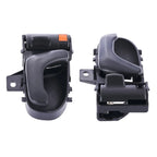 Door Handle Inner 2 x Grey Set for Holden Barina MH (1991–1994)