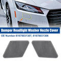 1 Pair Headlight Washer Nozzle Cover Cap for BMW 325i (2006–2013)