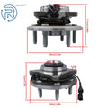 Set of 4 Wheel Hub Bearings for Ford Expedition Navigator 4WD (2003–2006) 515043 541001