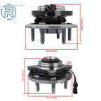 Set of 4 Wheel Hub Bearings for Ford Expedition Navigator 4WD (2003–2006) 515043 541001