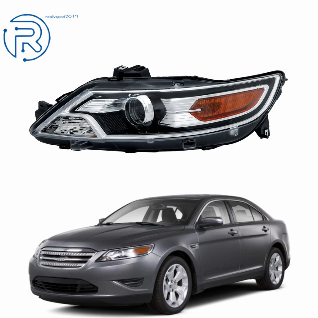 Chrome HID Xenon Projector Headlight Left for Ford Taurus SHO (2010–2012)