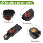 MAP Sensor for Chevrolet Kalos 1.4 16V (2003–2008) - Part No. 25184083