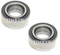 Set of 2 Front Inner Wheel Bearings Timken for Dodge Mitsubishi (FWD)