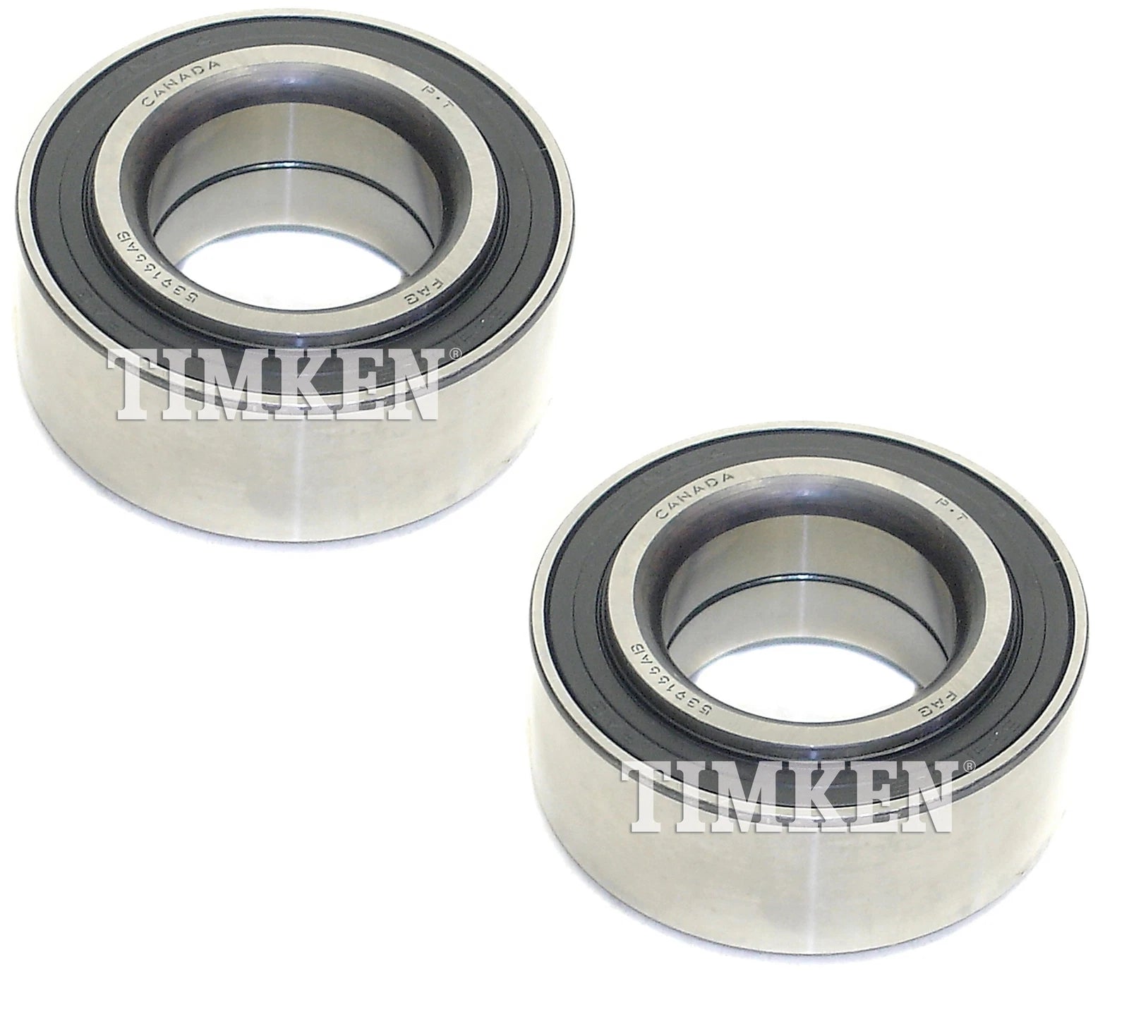 Set of 2 Front Inner Wheel Bearings Timken for Dodge Mitsubishi (FWD)