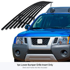 Stainless Black Billet Grille Insert for Nissan Xterra (2009-2012)