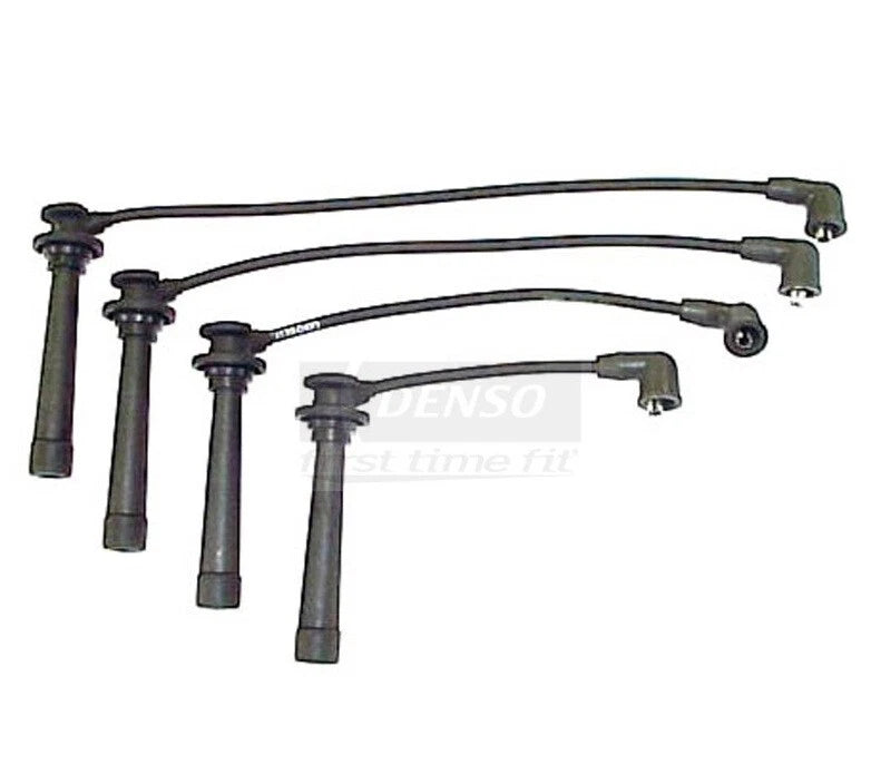 7mm Ignition Spark Plug Wires Set of 4 for Kia Rio Rio5 (2006–2017) 671-4267 Denso