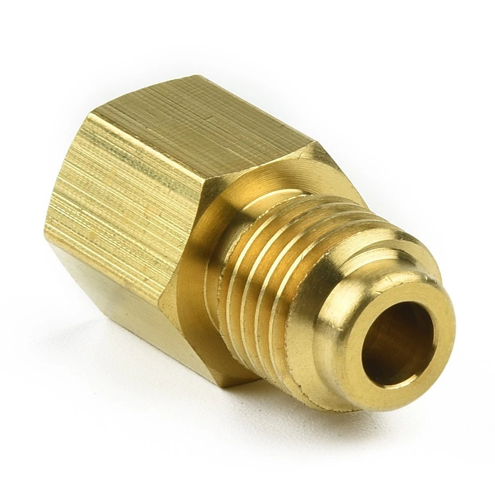 R134A R12 AC Coupling Adaptor Tool 1/2 ACME Male to 1/4 SAE