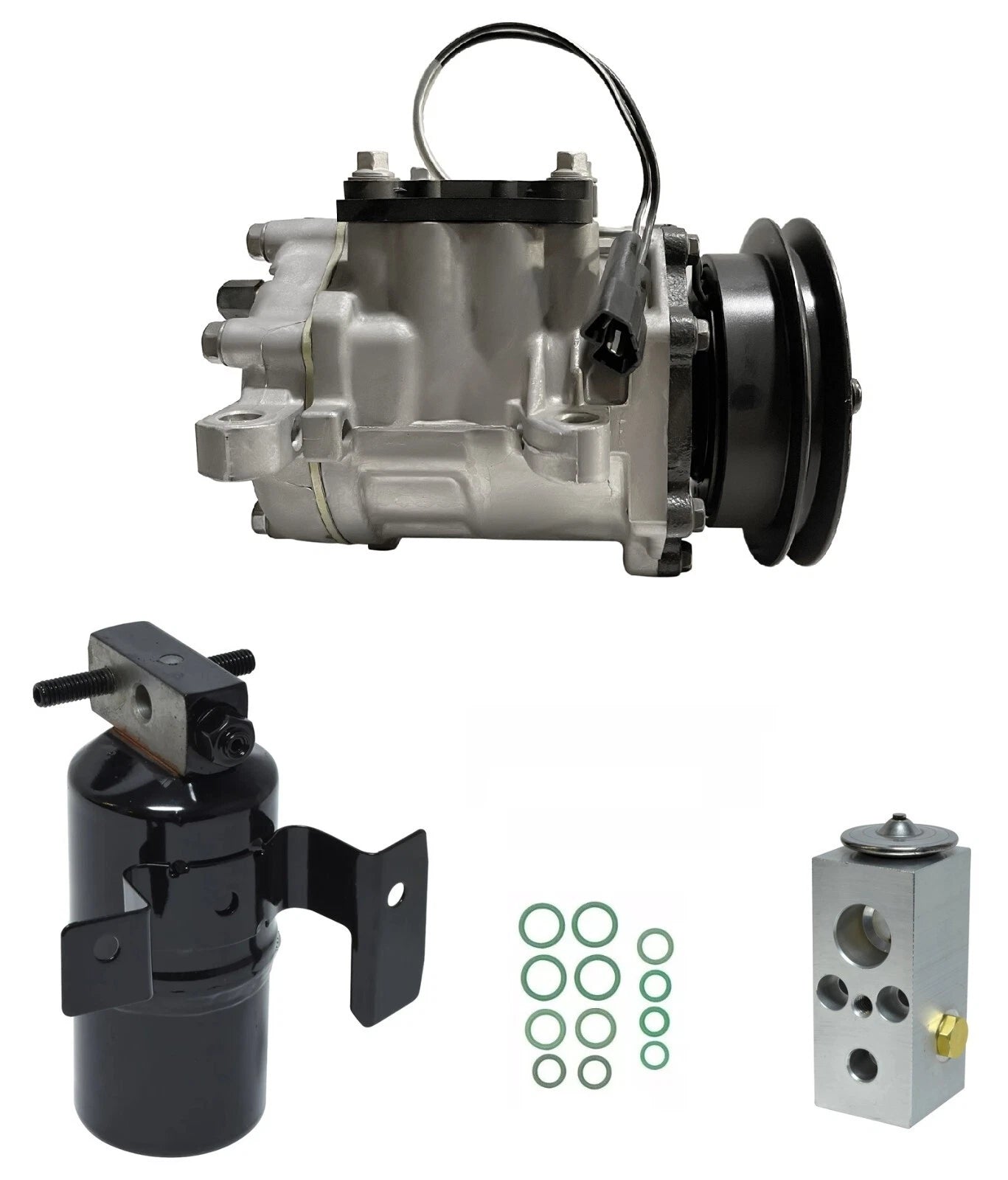 A/C Compressor Kit Replacement for Plymouth Acclaim 2.5L 3.0L (1989–1989)