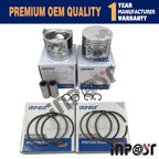 Piston Kit with Ring for Yanmar 2TNV70 (Hitachi 8NX, Takeuchi T108)
