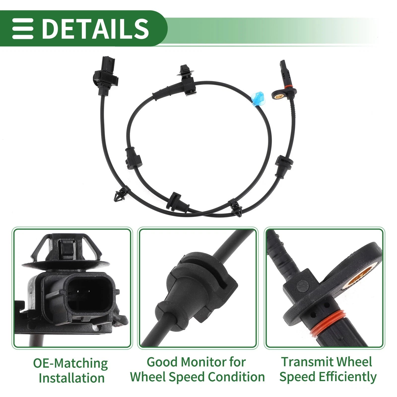 ABS Wheel Speed Sensor No. 57475TK8A01 for Honda Odyssey (2005–2010)