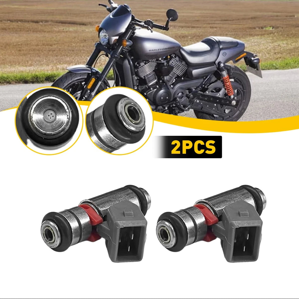 Fuel Injectors 2 Pins for Harley Road Glide Fatboy Roadster (2008–2019)